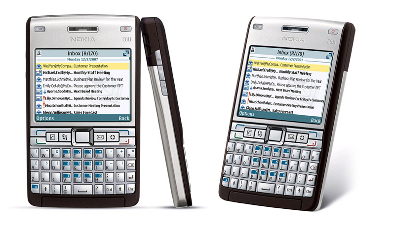 Nokia-E61i anty-kreatywne projektowanie